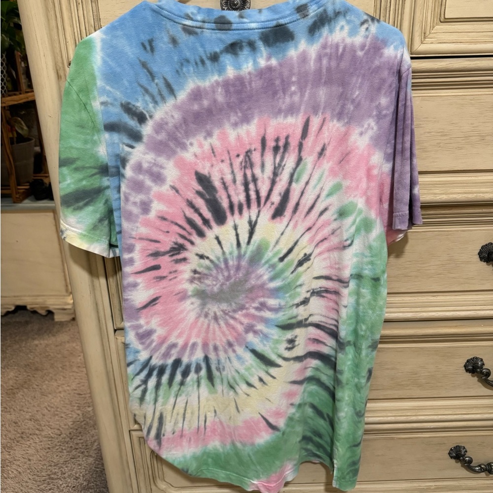 PINK tie dye shirt